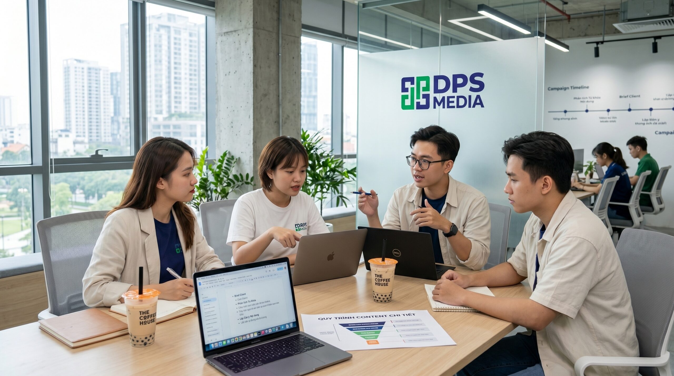 Quy trình triển khai dịch vụ viết content chuyên nghiệp