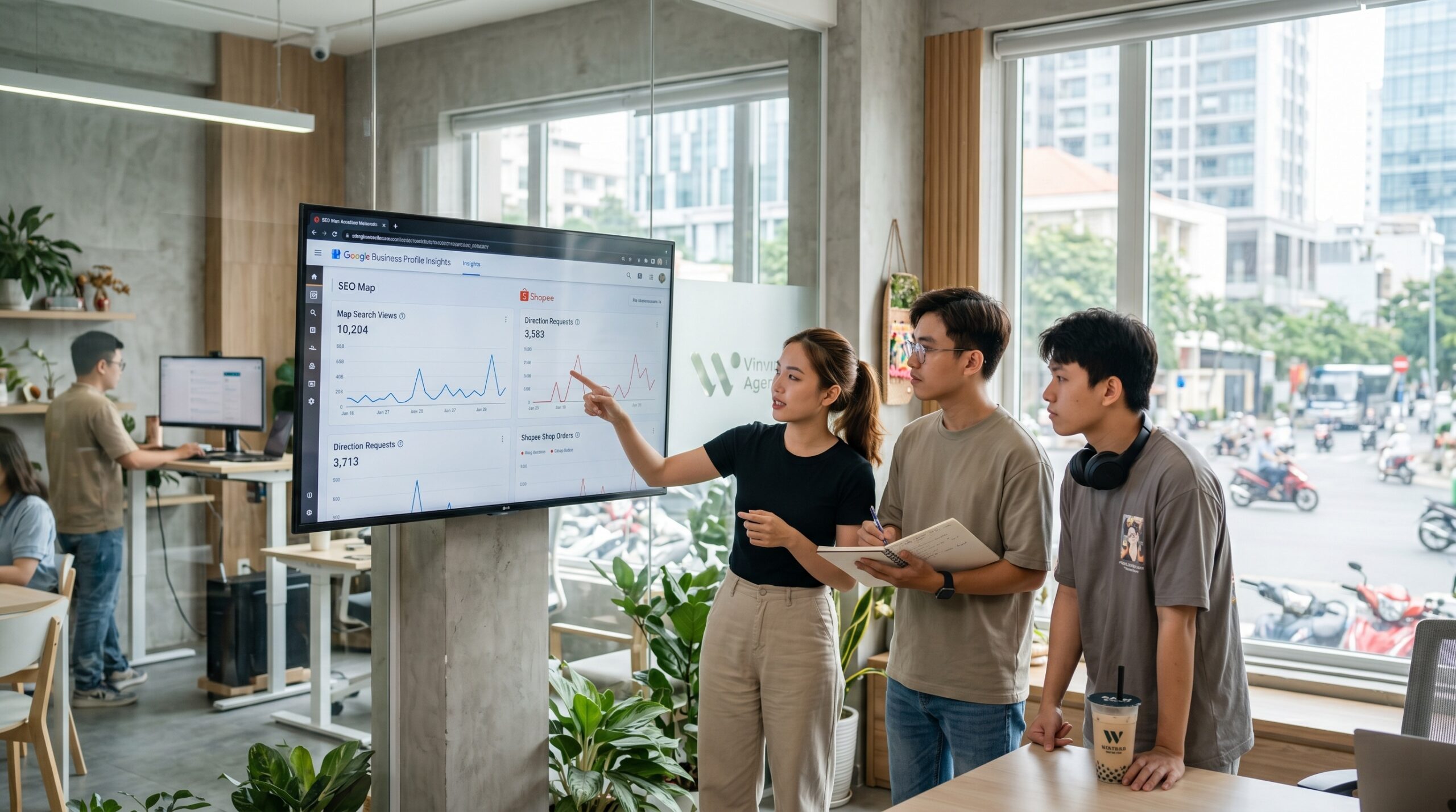 Thống lĩnh thị trường ngách với dịch vụ seo map và Shopee