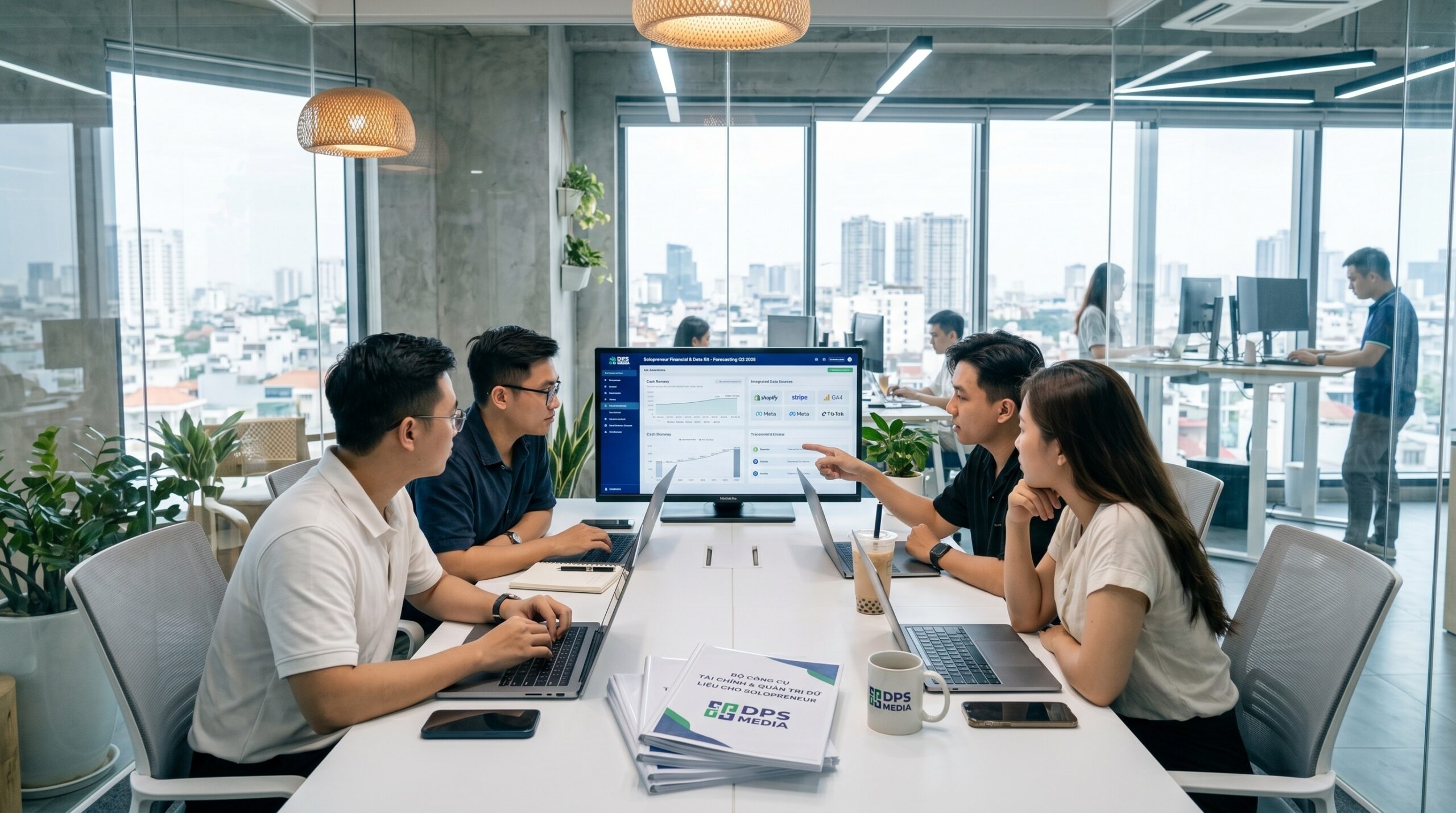 Bộ công cụ tài chính và quản trị dữ liệu cho solopreneur