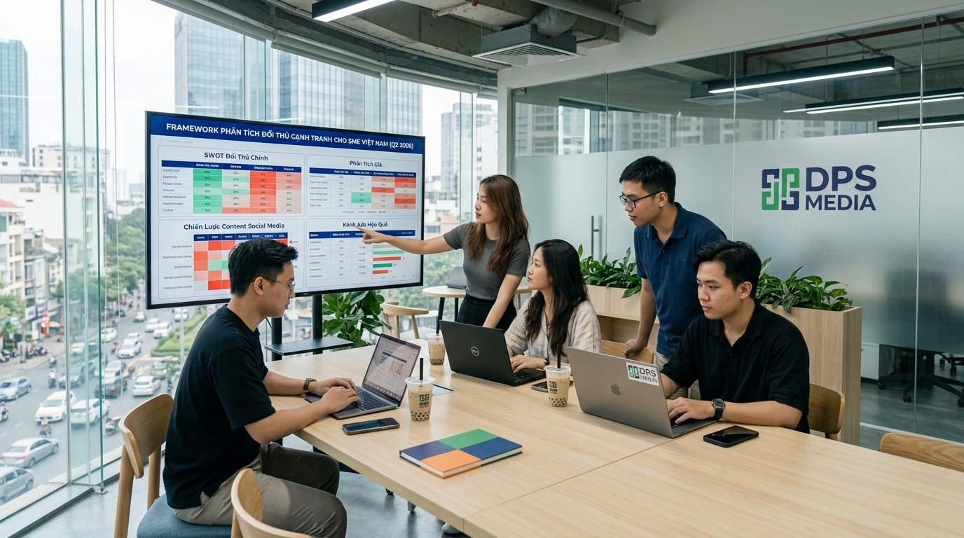 Cách áp dụng framework phân tích đối thủ cho SMEs Việt Nam