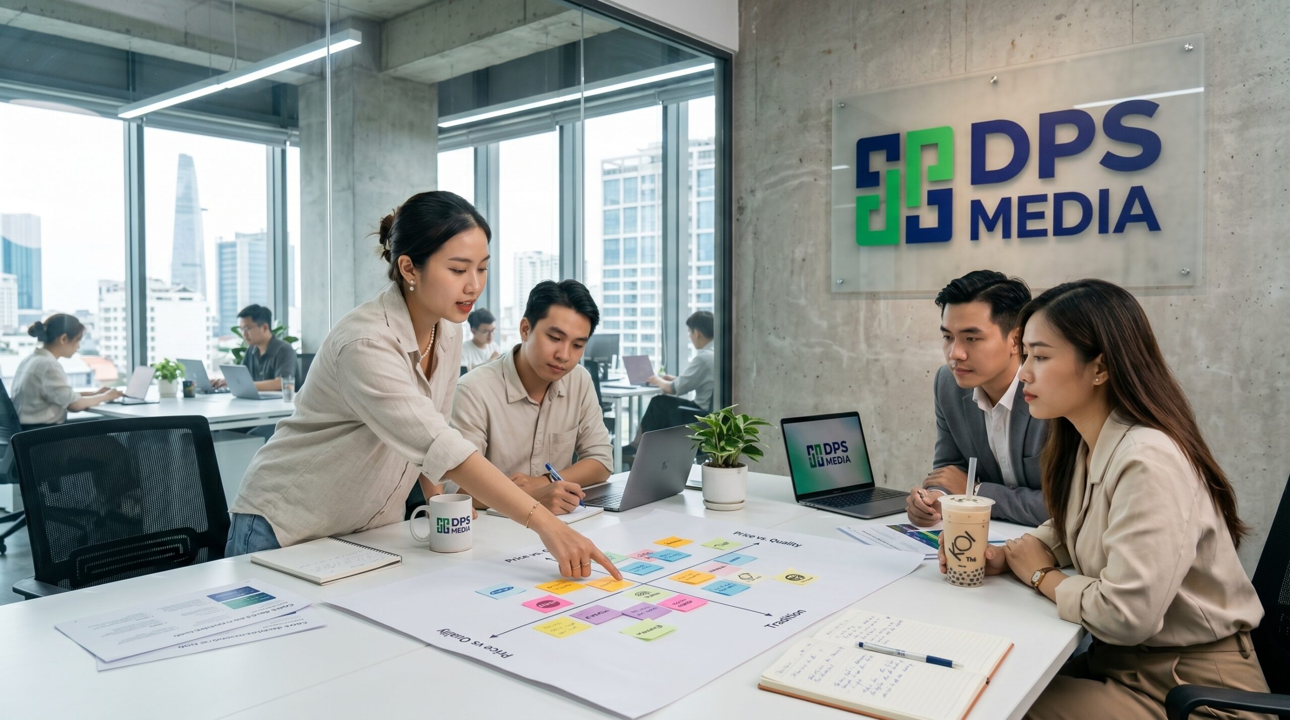 Cách đọc bản đồ cạnh tranh để hiểu vị thế thương hiệu