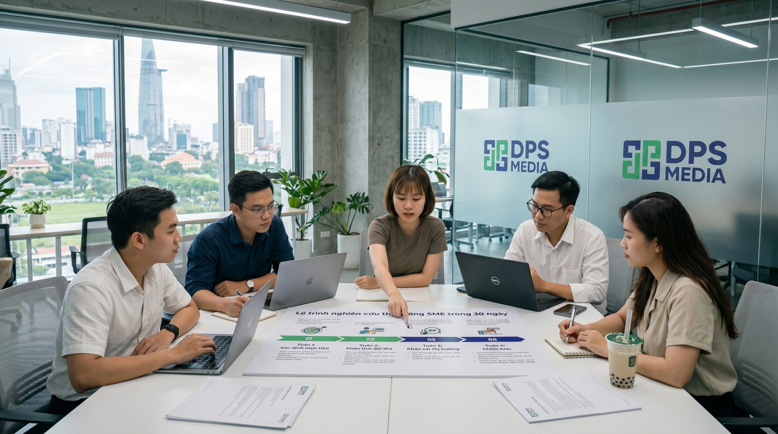 Lộ trình nghiên cứu thị trường SME trong 30 ngày