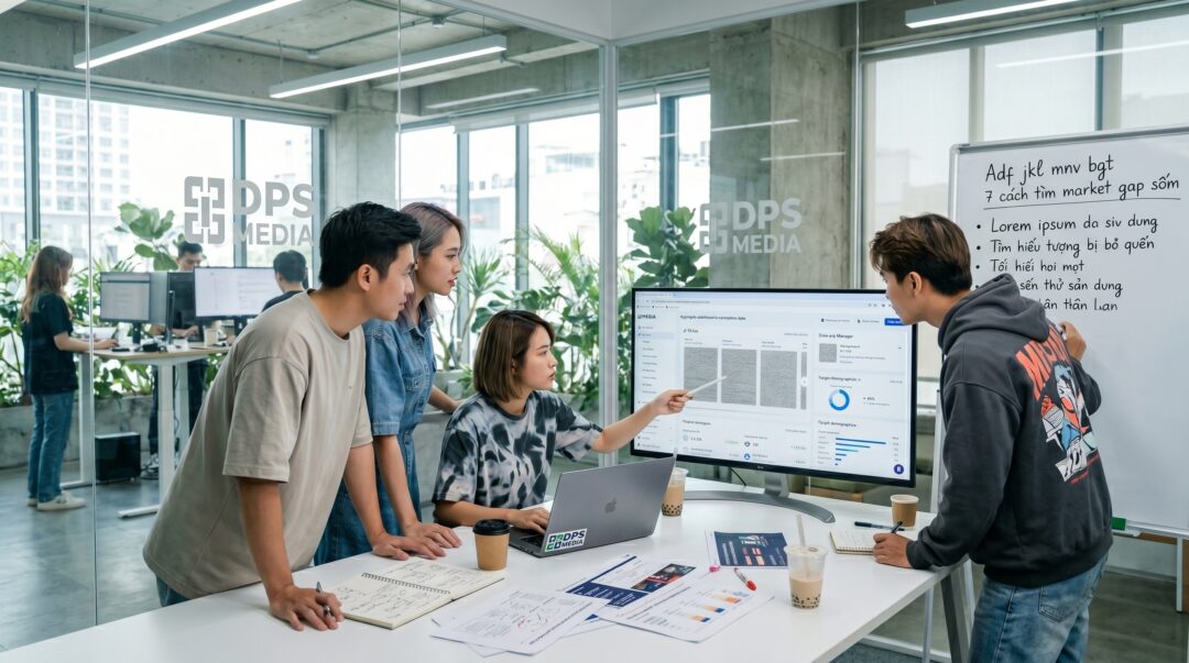 Phân tích đối thủ startup: 7 cách tìm market gap sớm