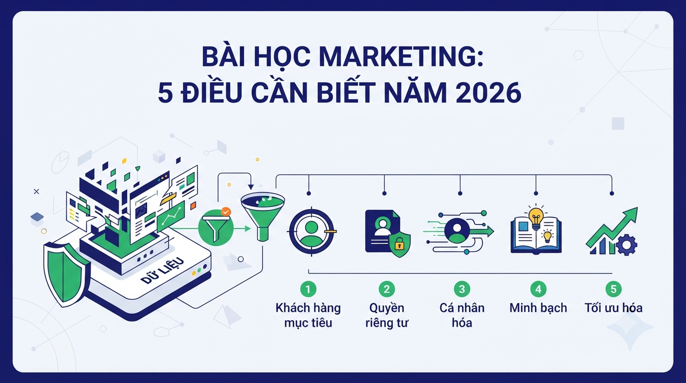 Bài Học Digital Marketing Từ Vụ Chợ Dữ Liệu: 5 Điều Marketer Cần Biết Năm 2026 bài học digital marketing từ vụ chợ dữ liệu