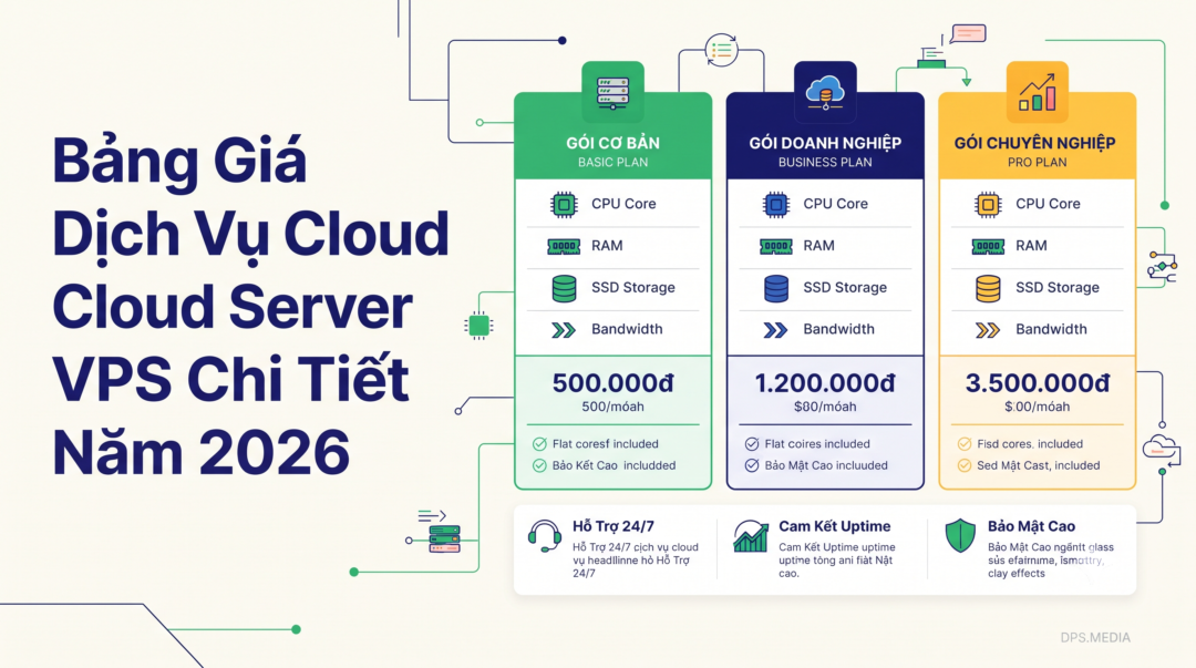 2026 年 Cloud Server VPS 服务详细价格表