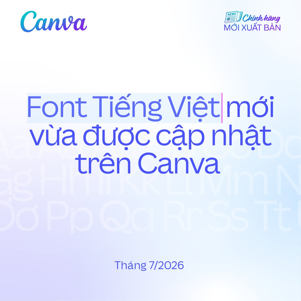 Newly Updated Canva Vietnamese Fonts: Discover 100+ Stunning Fonts on Canva Pro
