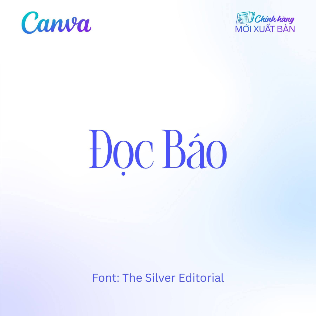Canva Pro 上的 The Silver Editorial 字体