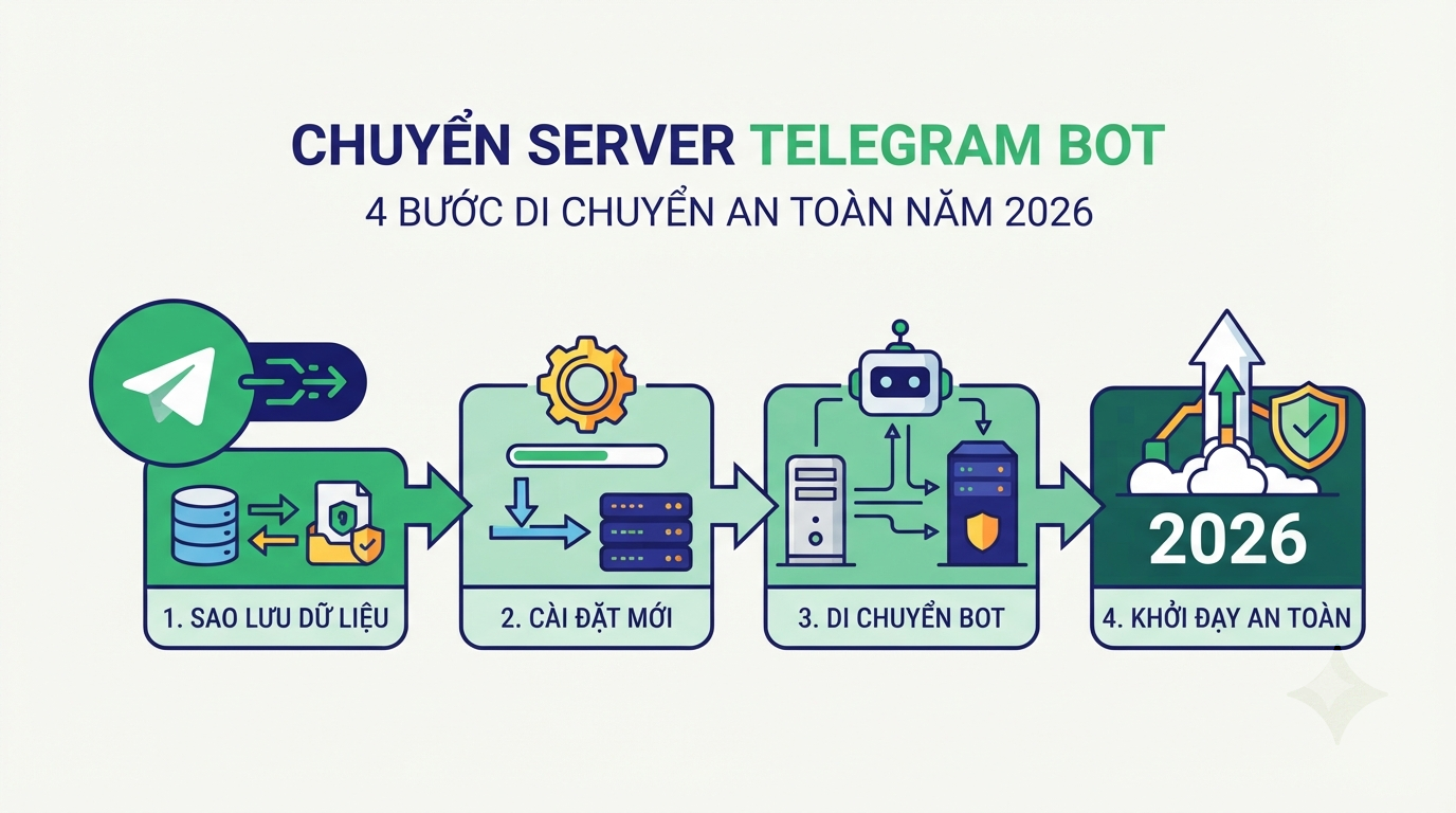 Telegram Bot Server Migration: 4 Safe Steps for 2026