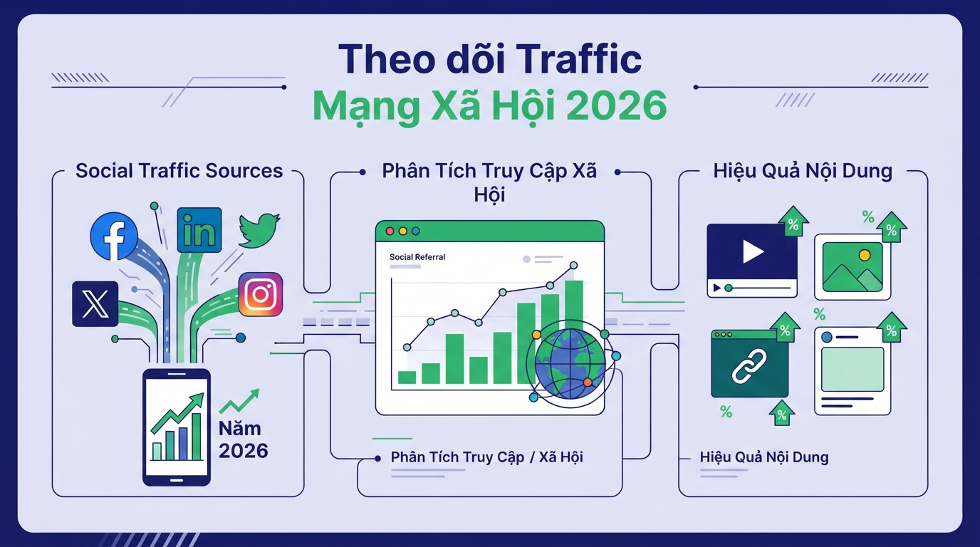 Google Search Console Platform Properties: 3 Tính Năng Theo Dõi Traffic Mạng Xã Hội Năm 2026 Google Search Console Platform Properties