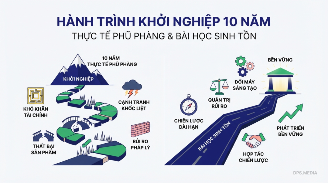 创业十年之旅：残酷现实与生存经验