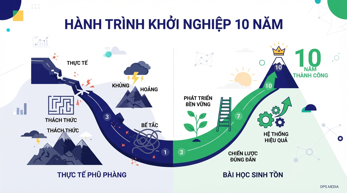 创业十年之旅:残酷现实与生存经验 创业之旅