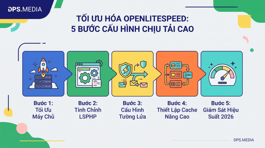 2026 年 OpenLiteSpeed 优化：高负载配置五步实战手册