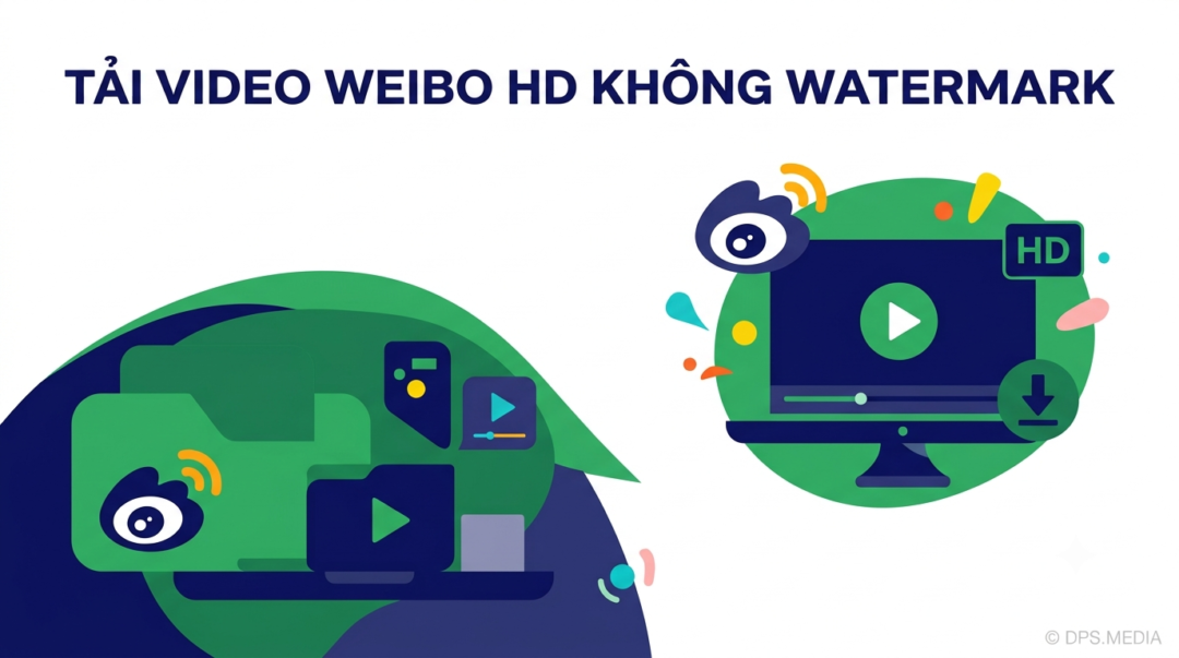 Tải video từ Weibo: Hướng dẫn lưu video HD, không watermark miễn phí