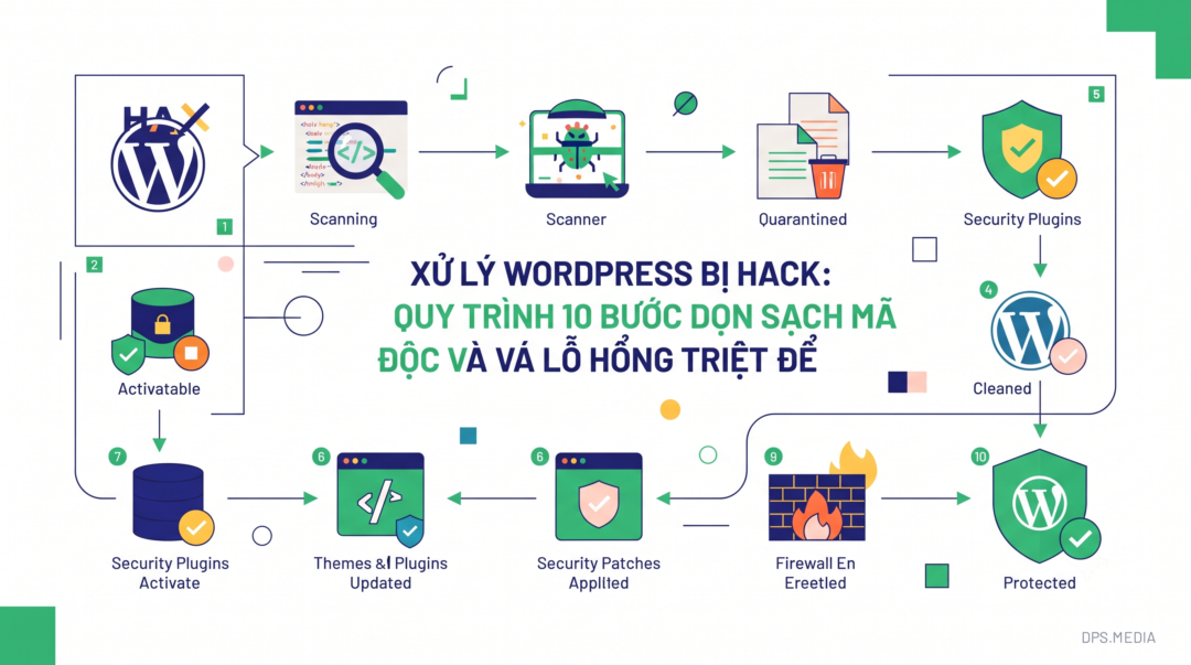 WordPress 被黑处理:10 步彻底清理恶意代码并修复漏洞流程 处理 WordPress 被黑:10 步彻底清除恶意代码并修补安全漏洞的流程