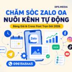 Dịch vụ chăm sóc Zalo OA: Bảng giá quản trị và nuôi kênh tự động 2026