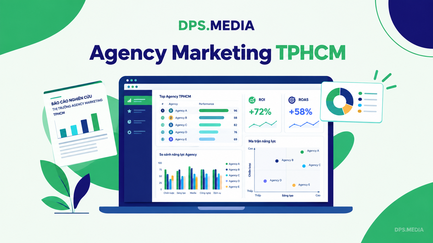 Agency Marketing TPHCM: Báo Cáo Nghiên Cứu Thị Trường & Ma Trận So Sánh Chi Tiết