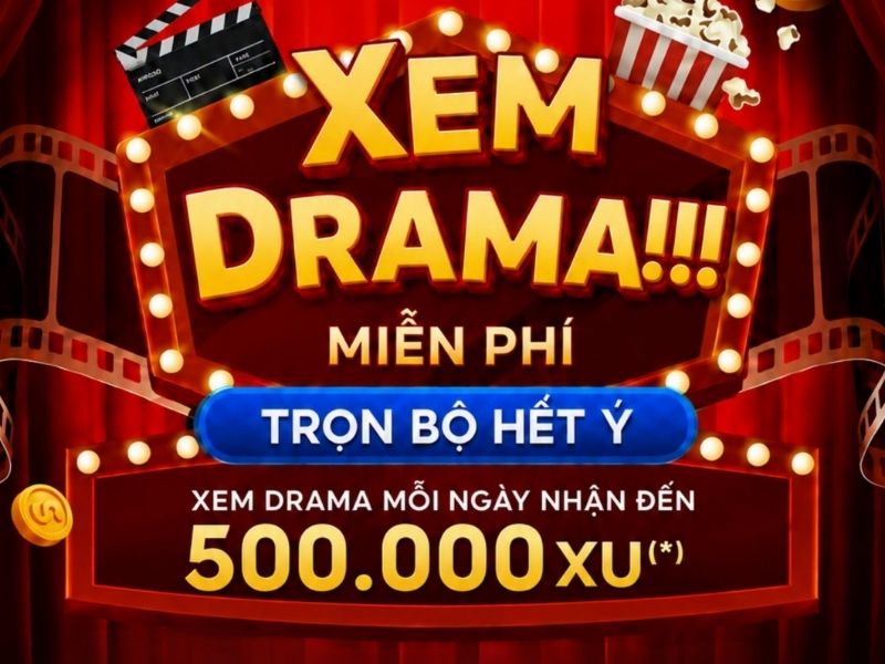 Quyền lợi khi xem Shopee Drama nhận Xu và Voucher