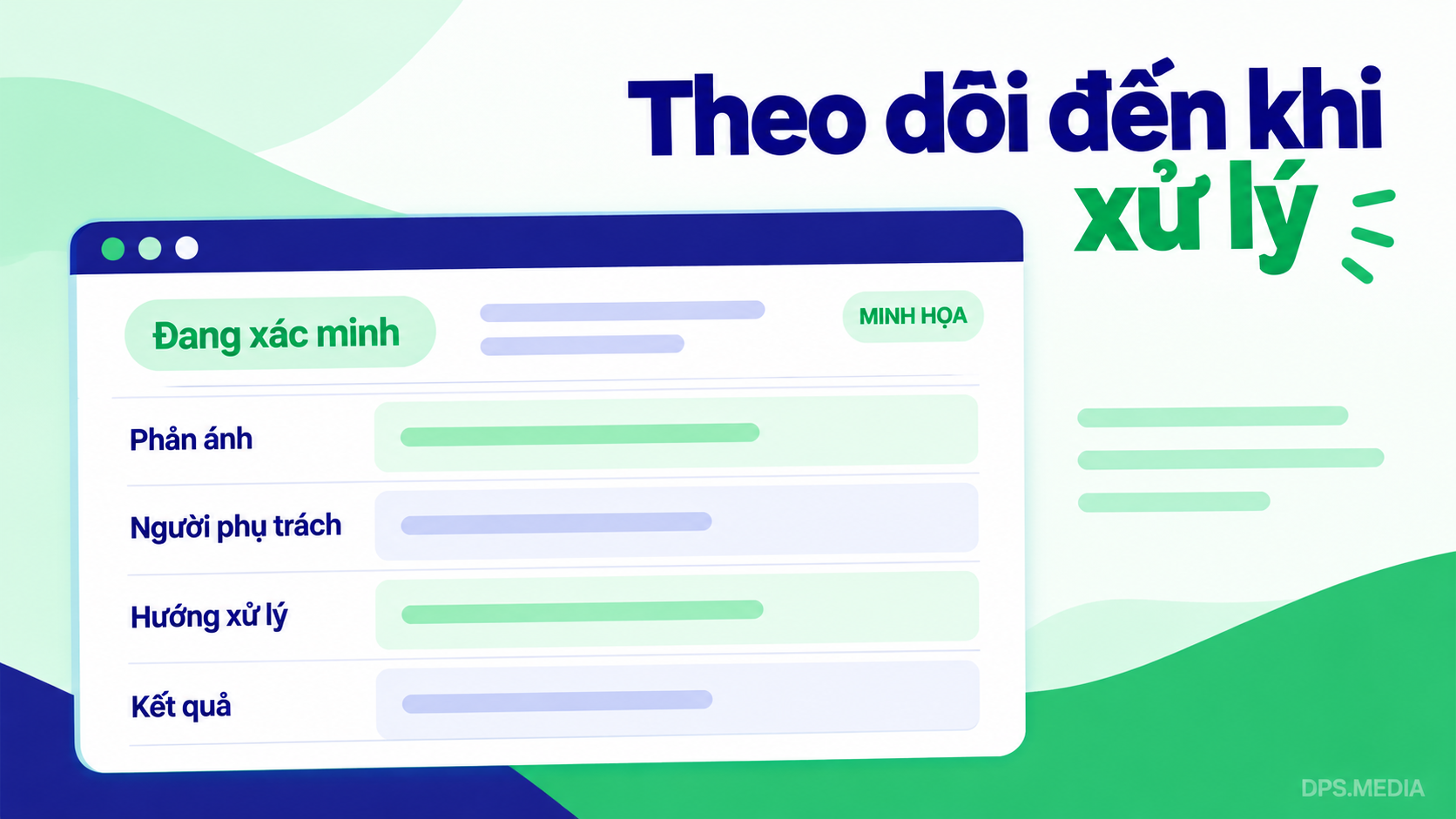 Theo dõi và phân công xử lý phản ánh của khách hàng