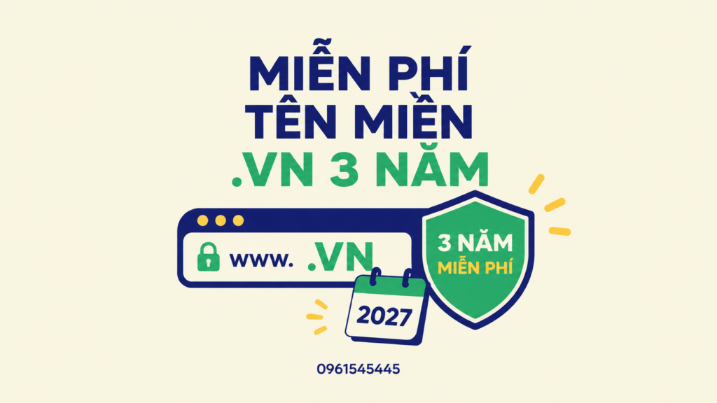 Free .VN Domain Names for 3 Years: A Digital Transformation Opportunity for Household Businesses Starting in 2027