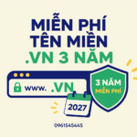 Miễn Phí Tên Miền .VN 3 Năm: Cơ Hội Chuyển Đổi Số Cho Hộ Kinh Doanh Từ 2027