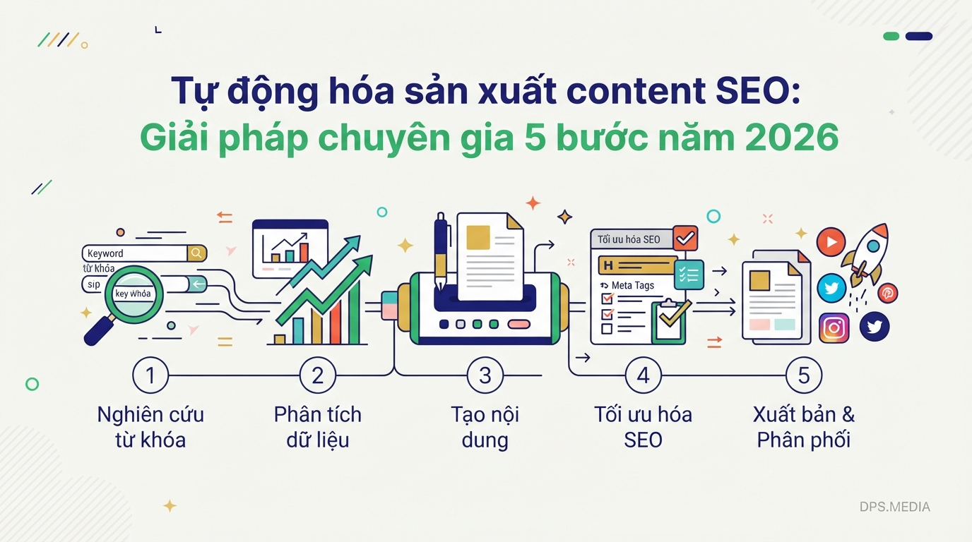 Tự động hóa sản xuất content SEO