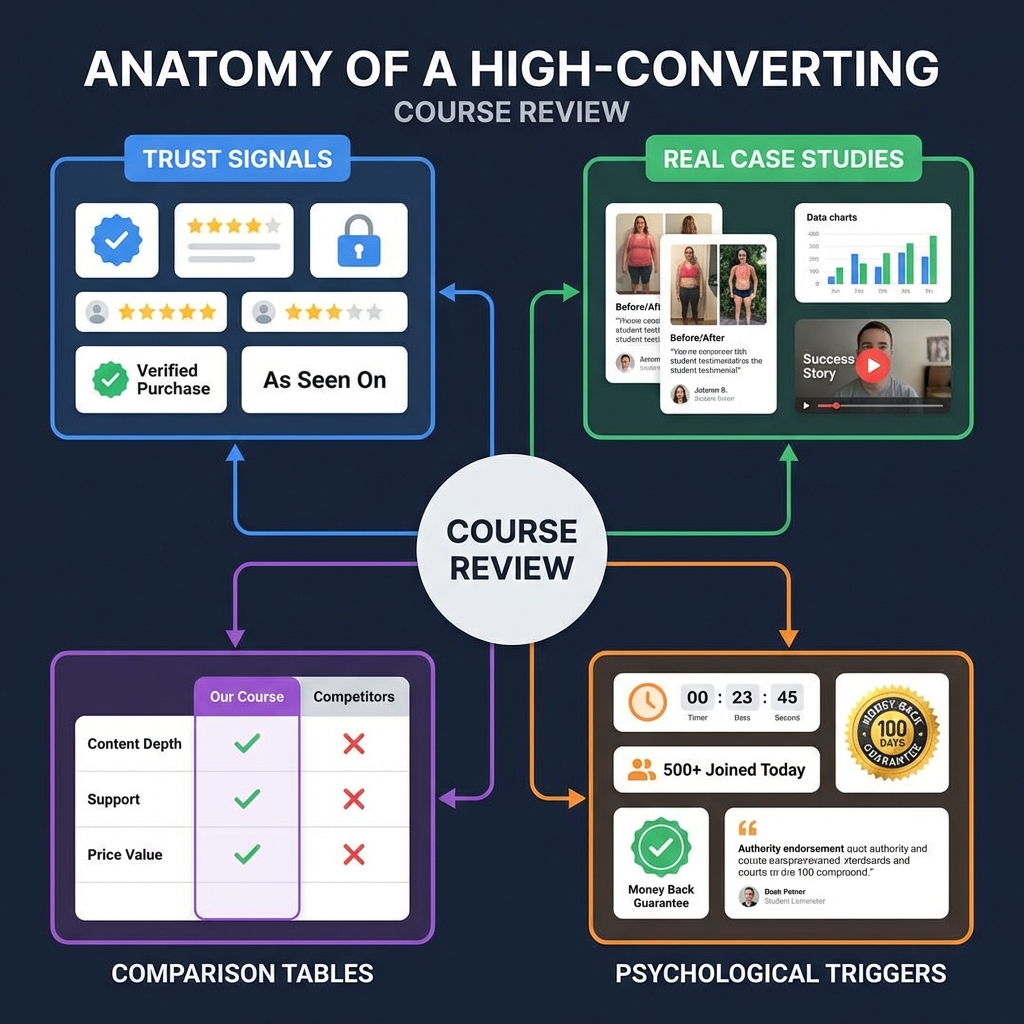 Giải phẫu một bài review khóa học thành công