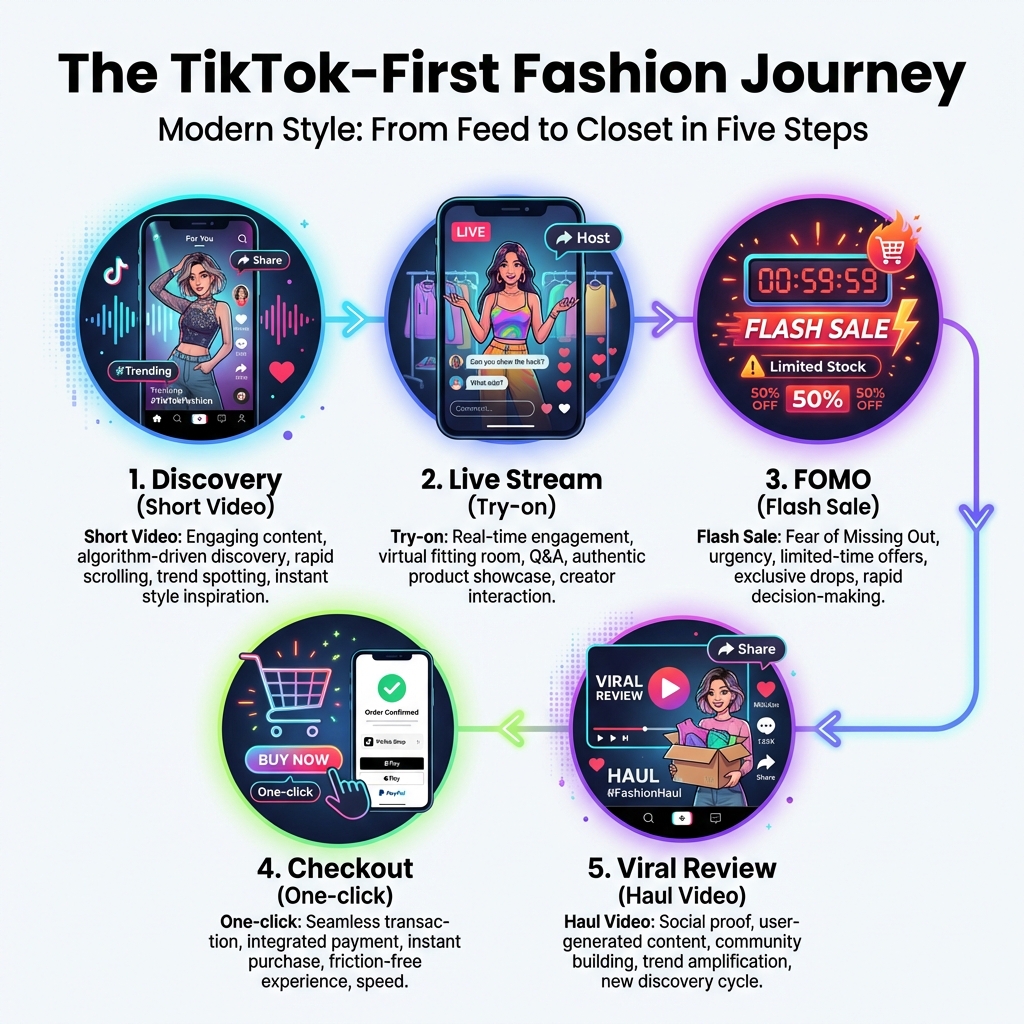 TikTok Fashion Customer Journey