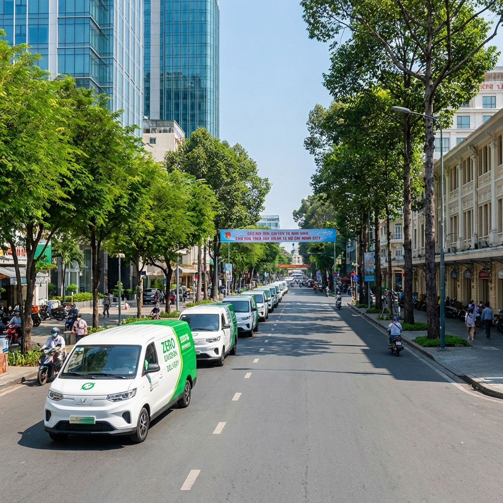 Kerry's electric delivery vehicles