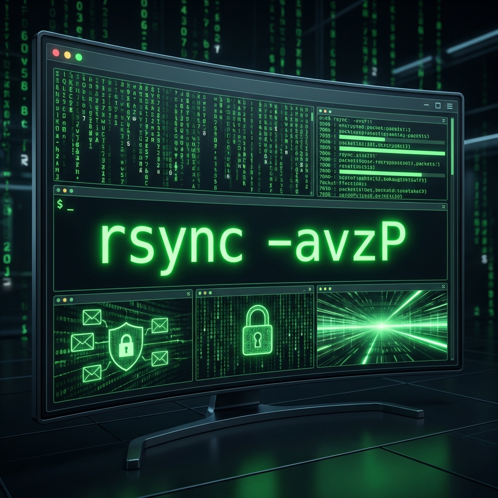 Rsync Terminal Transfer Command