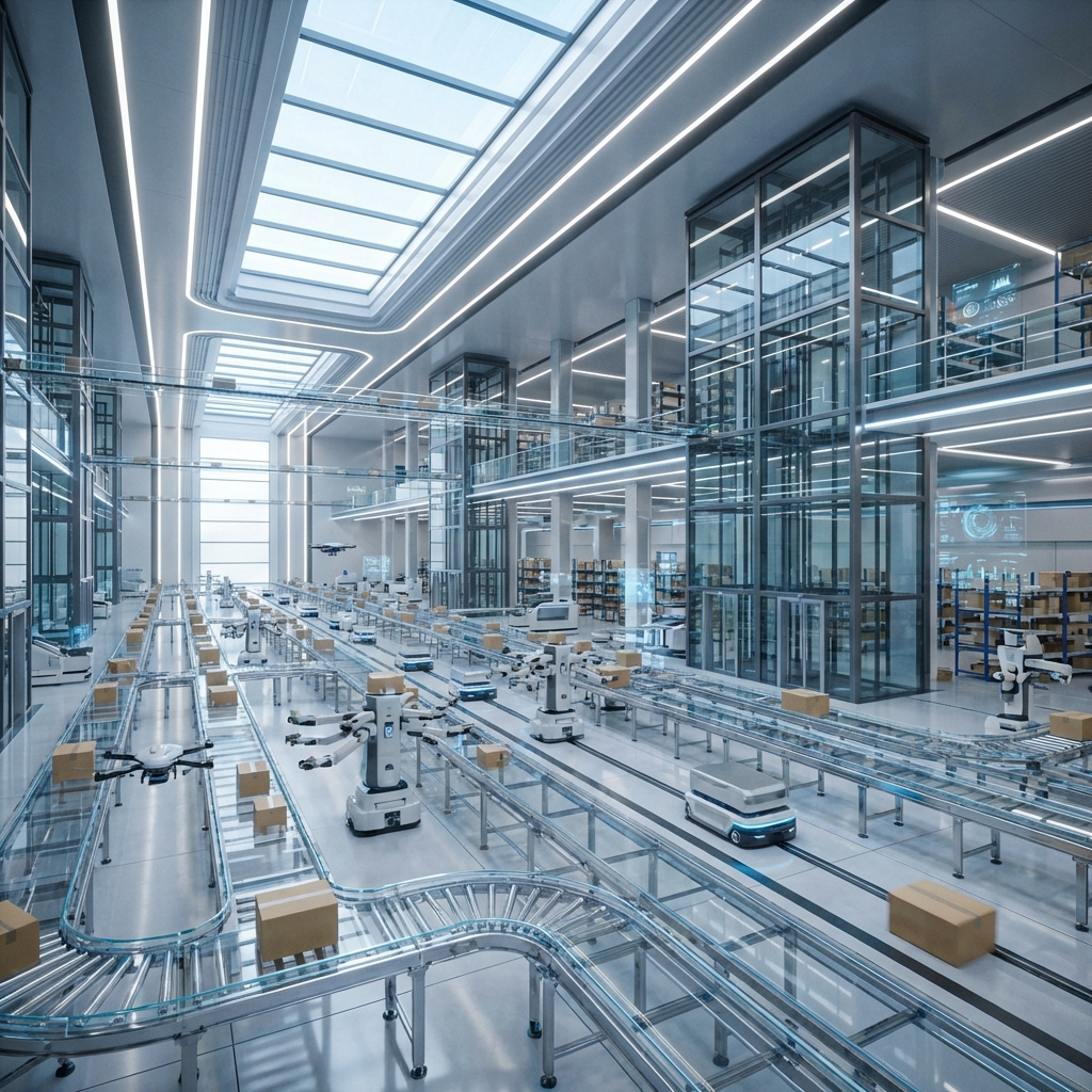 Automated Intelligent Warehouse Serving the Supply Chain