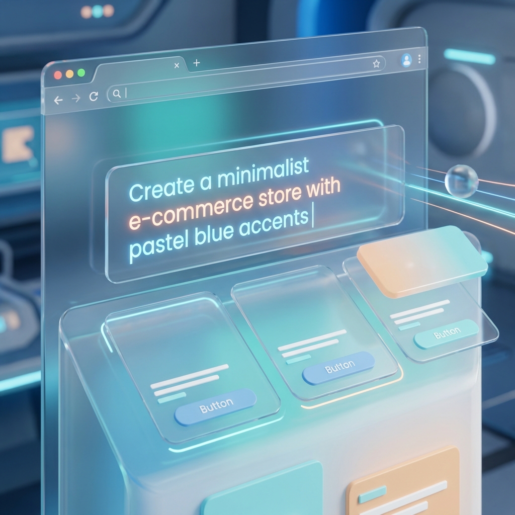 Stitch Google 自然语言 UI 提示