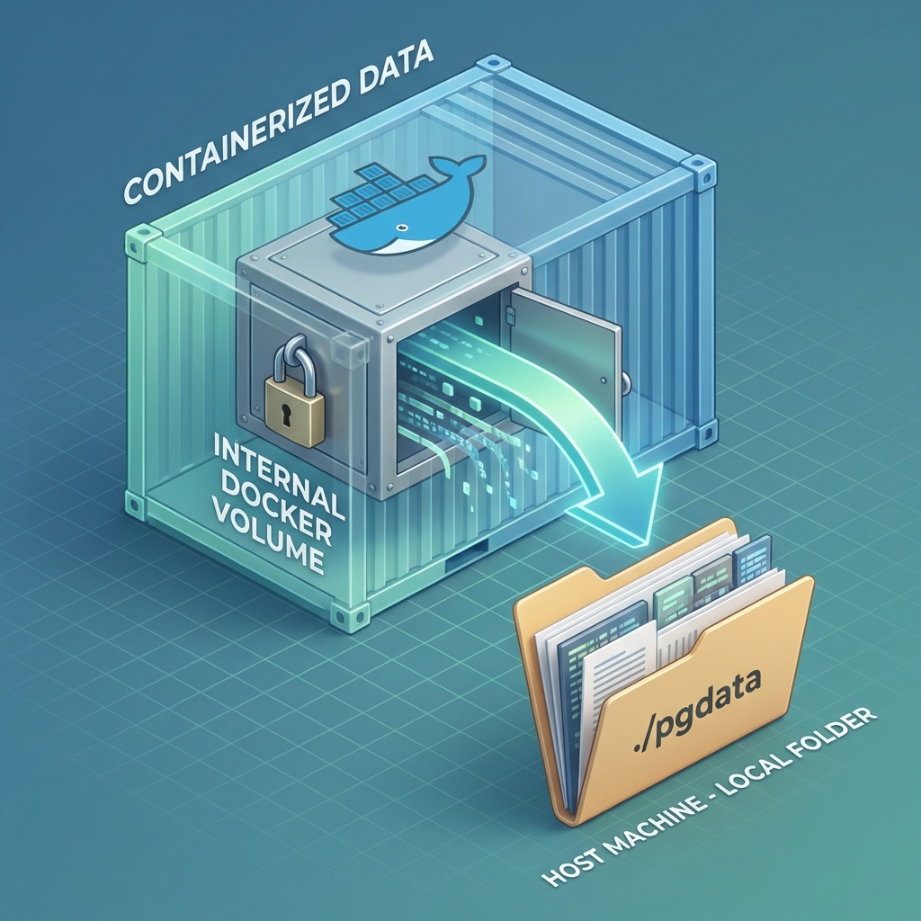 Convert Docker Volume to Local Folder